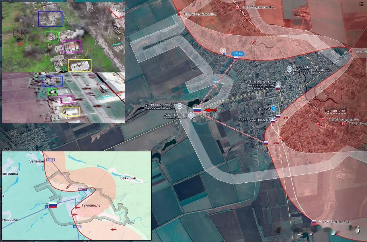 🇷🇺🇺🇦胡利亚伊波列的大部分地区已处于俄军控制之下。为了稳定局势，乌