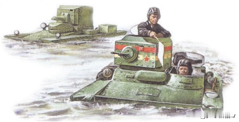 1942年夏天的时候列宁格勒方面军为了方便在涅瓦河附近进行战斗，特意搜罗了29辆