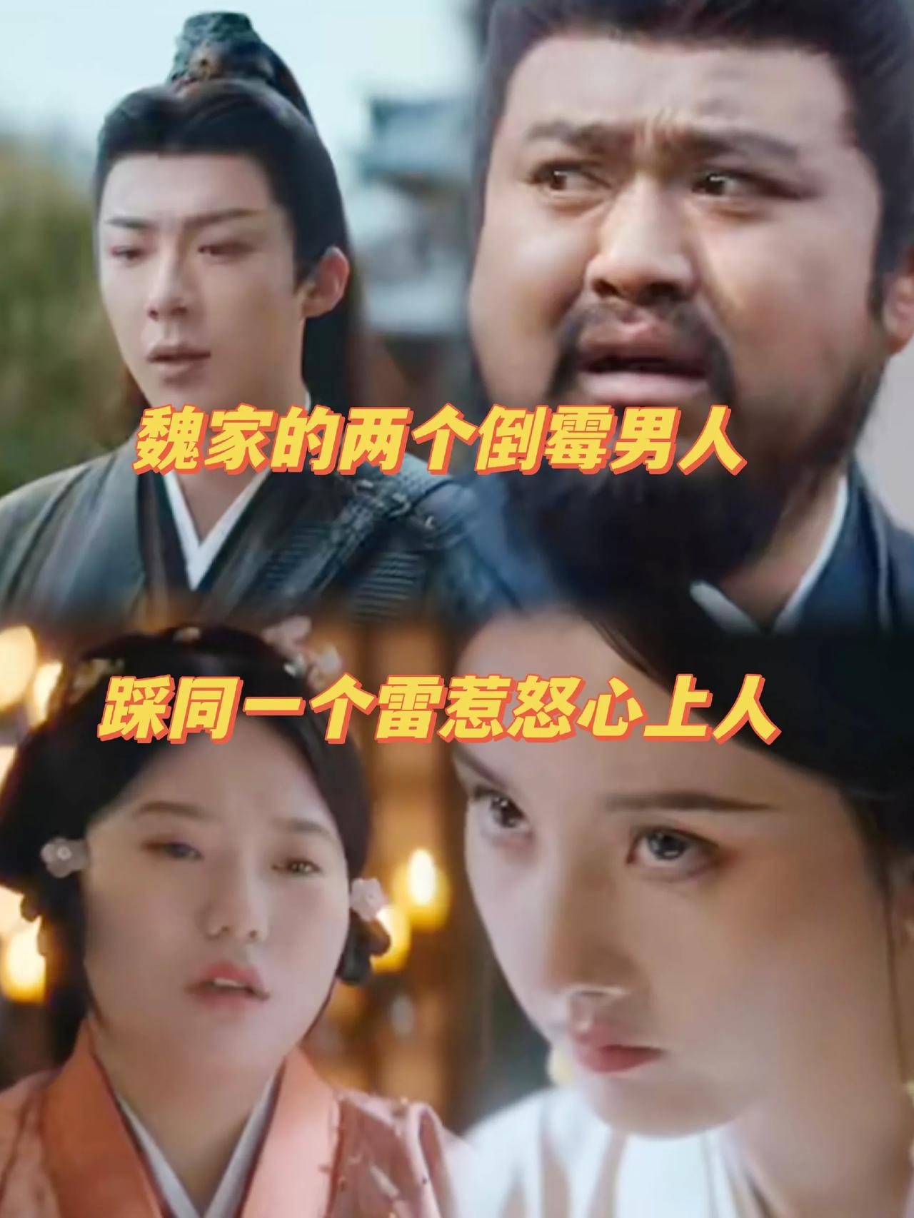 魏家的两个笨蛋男人讨女孩开心精准踩雷[吃瓜]《折腰》里，魏家的男人追女孩
