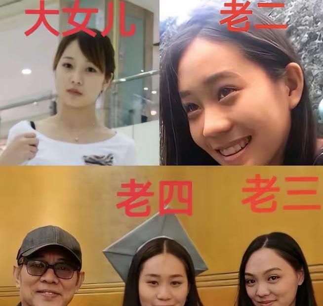 李连杰四个女儿，活成两拨人。黄秋燕生的两个，大女儿李思38岁当幼儿园主管，二女儿