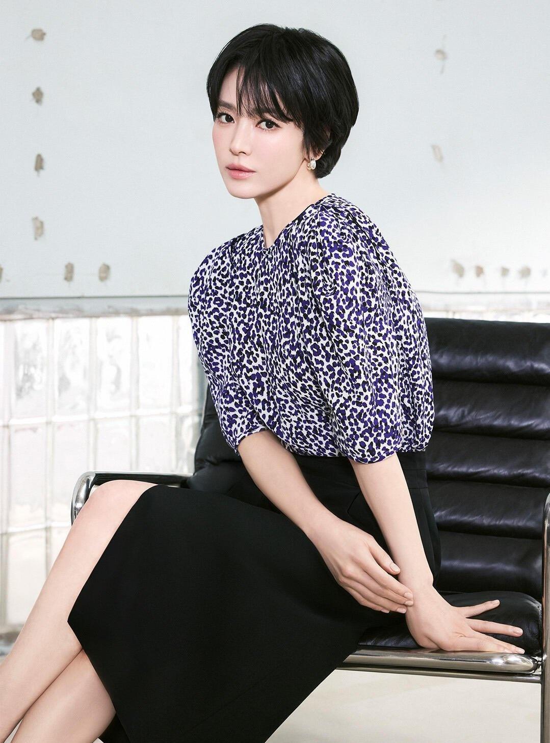 宋慧乔Michaa2026InTheClear春季系列，短发清爽减龄