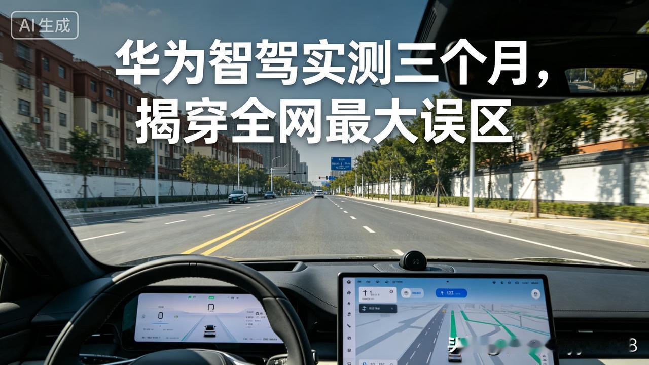 谁说智驾是智商税？开了三个月华为智驾，我真的被狠狠打脸！身边但凡没开过智驾