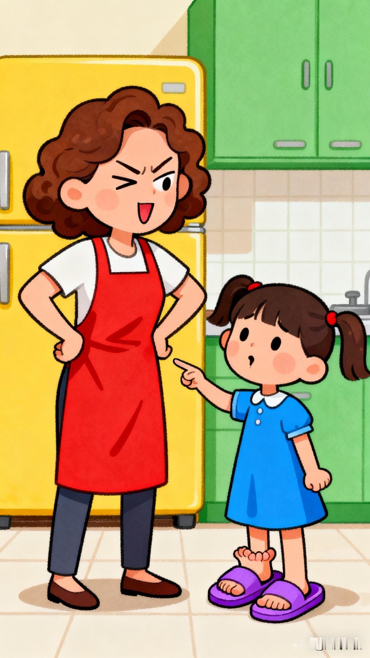 不上班连孩子都看不起我家女孩不到8岁今天放学回家鞋子一脱我说“小脚丫子可真