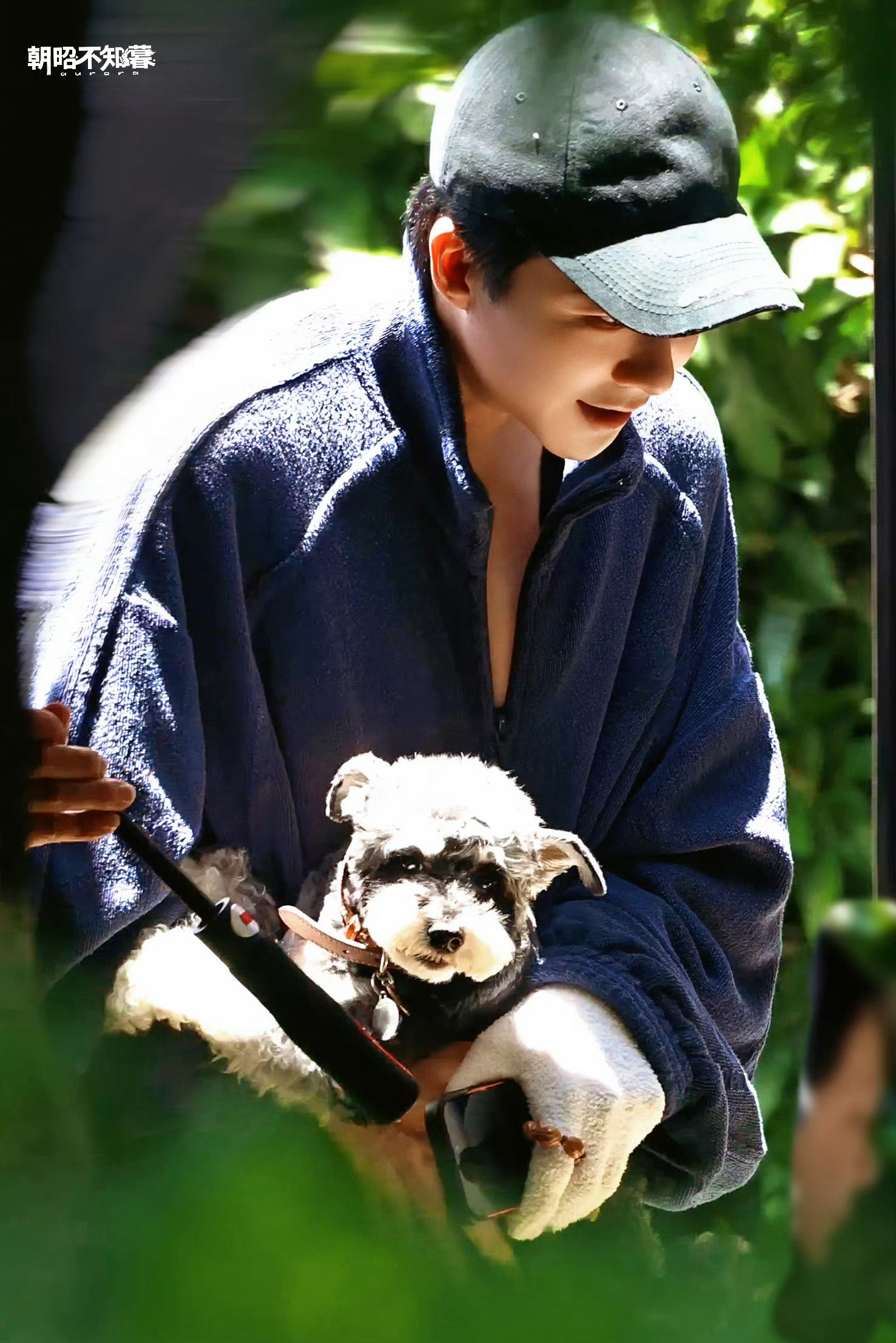 刘宇宁抱著小狗的人。自己也像隻乖乖小狗。🐶🤍刘宇宁