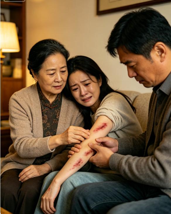 我姐和我姐夫打架，我姐被打后披头散发去找她婆婆做主。她婆婆一听姐夫竟然动手打了我