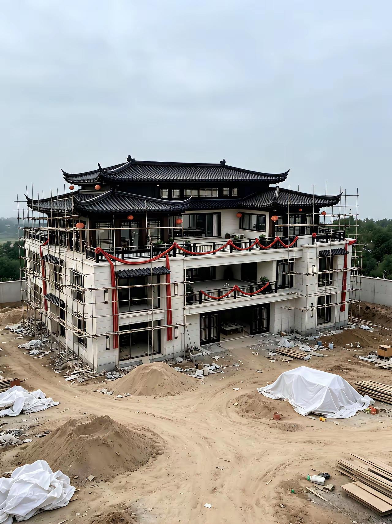 这房子盖得漂亮！