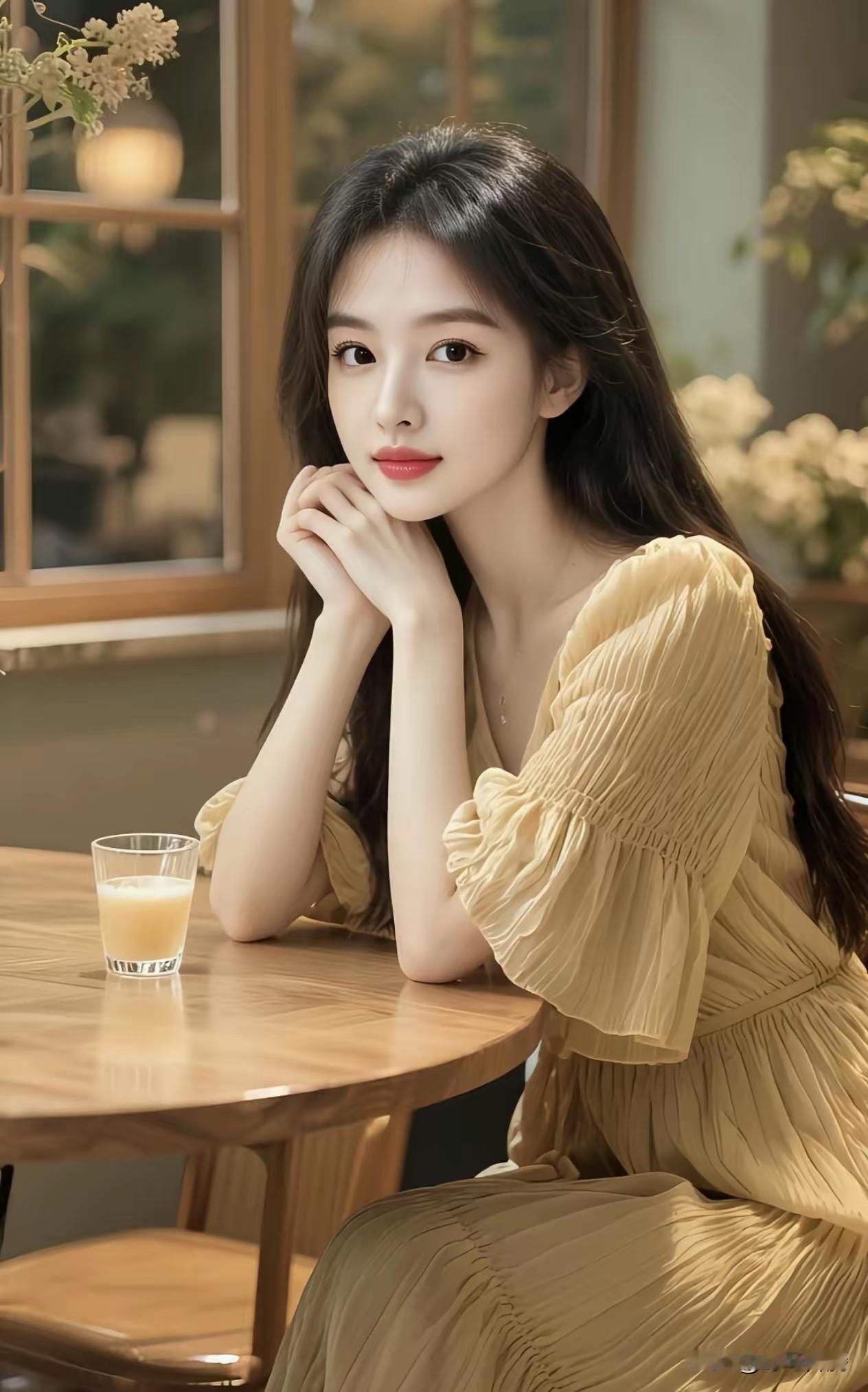 温柔午后，咖啡与花相伴的静谧时光