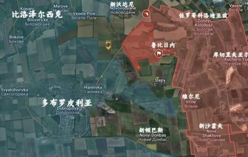 乌军第三亚速军的部队赶到了红军城以北，阻止俄军在这一带的快速推进。俄军也没想到自