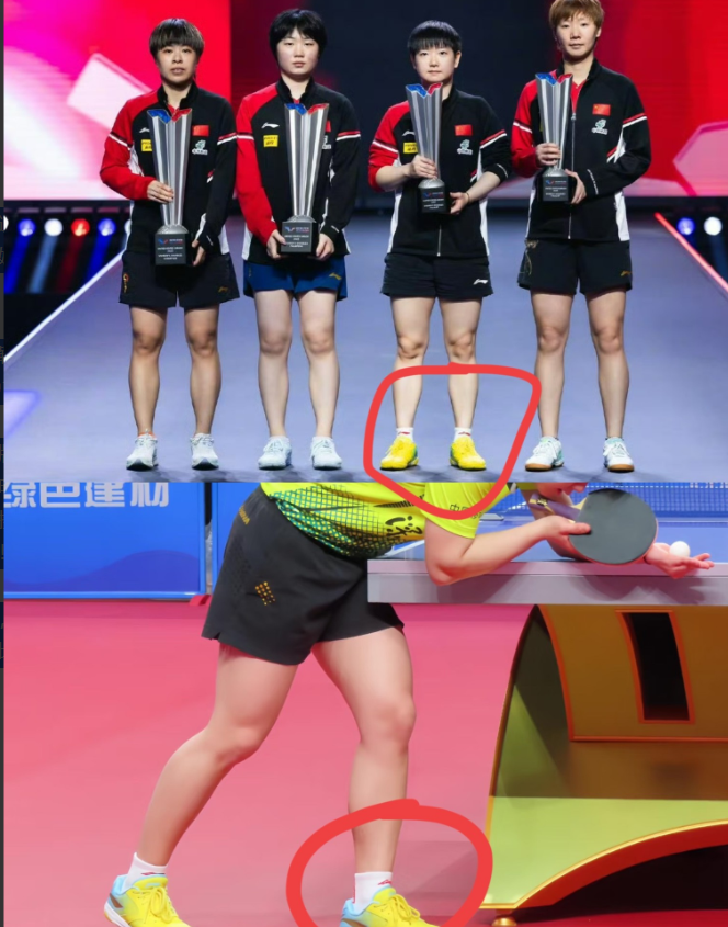 女双颁奖，特意查了查孙颖莎才知道，她这次颁奖和其他三位姐妹有个很不一样的地方