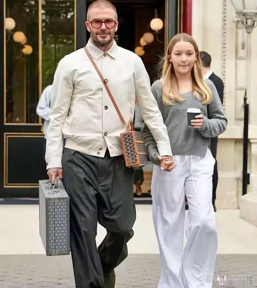 真实状态下的贝克汉姆！