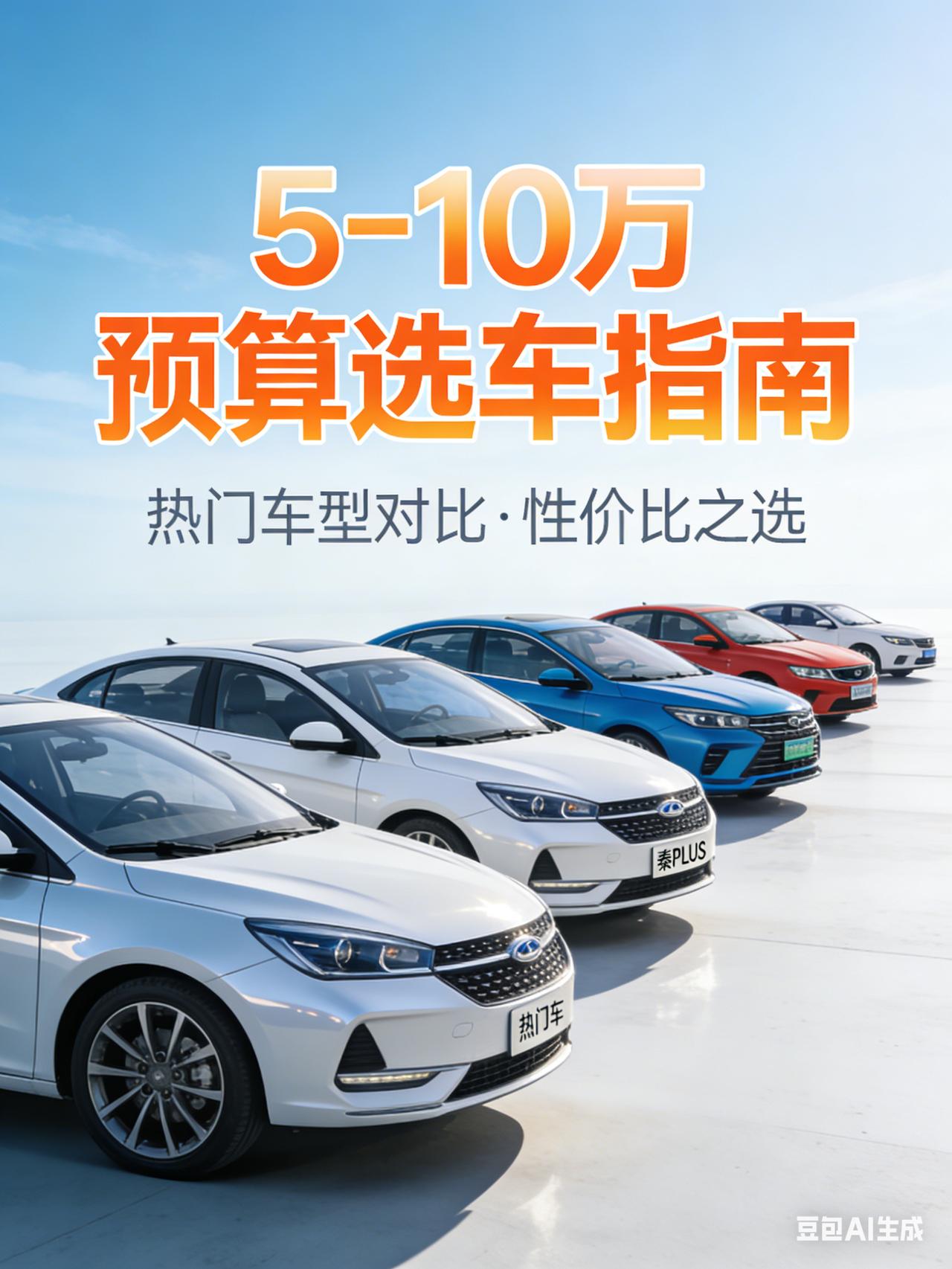 动态15-10万新车闭眼选！按用车场景抄作业，新手不踩坑5-10万预算