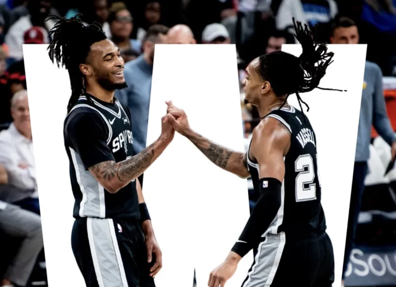 NBA常规赛马刺123-98战胜灰熊。米奇-约翰逊表示斯蒂芬-卡斯尔应该入选