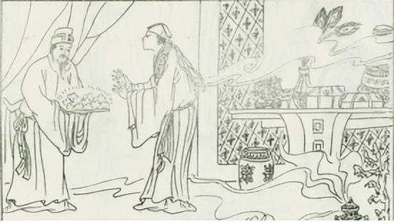 古时，有个男子精通驱鬼之术，一个老头求他驱鬼，愿将大女儿嫁给他。驱鬼结束，老头请