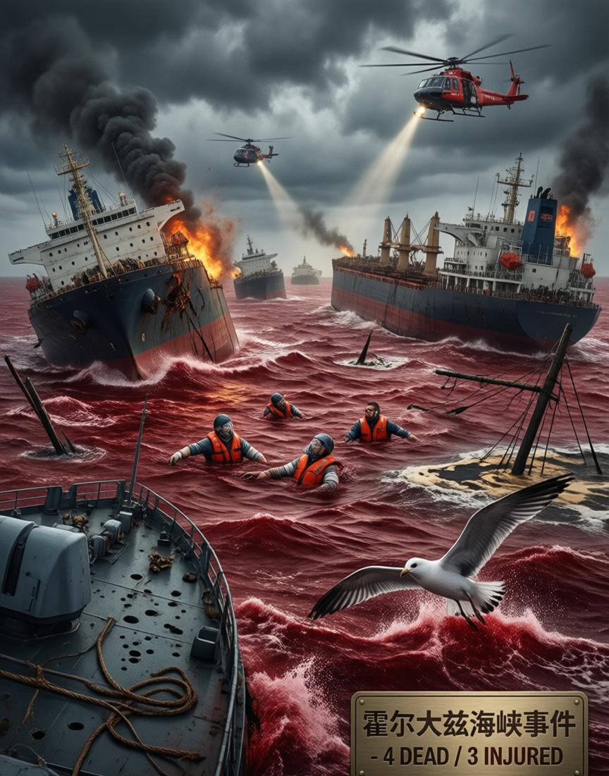 这事儿的来龙去脉是这样的——3月6号，国际海事组织那边发了个通报：霍尔木兹海