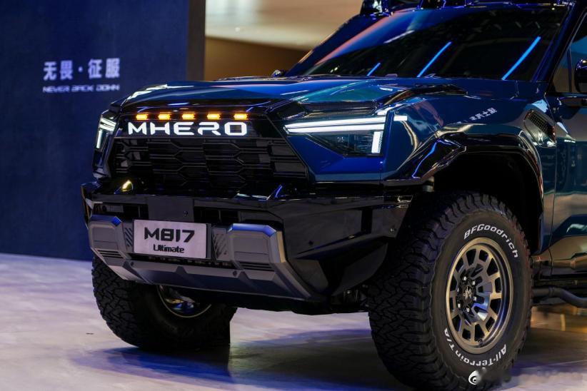 最强越野+顶尖智能猛士M817Ultimate震撼亮相北京车展新华AUTO：
