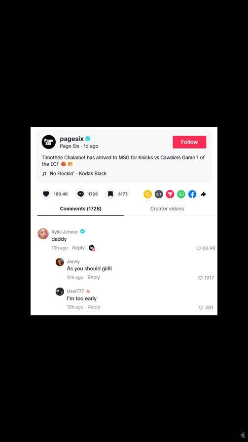 金小妹评论甜茶视频daddy金小妹KylieJenner在一条甜茶Timo