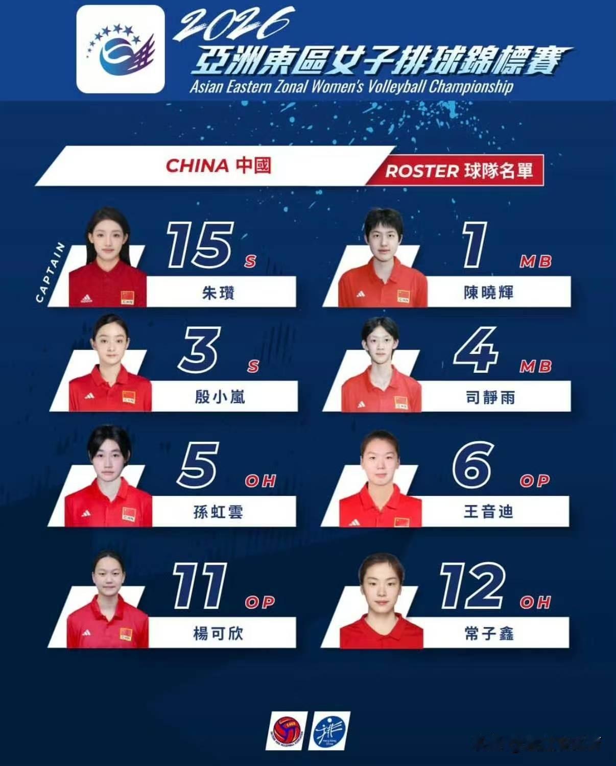 参加东亚女排锦标赛的这支中国女排整体实力极强，云集了众多天赋极高的“希望之星”。