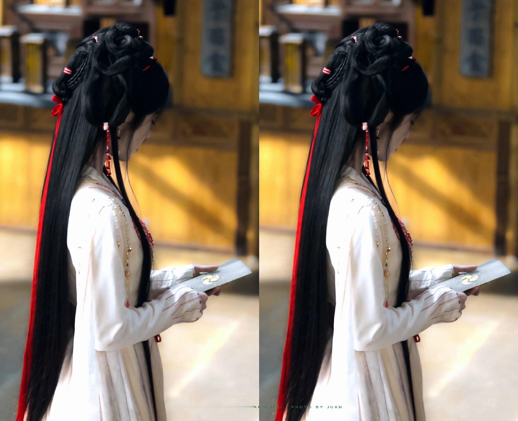 鞠婧祎姜黎非好美的体态