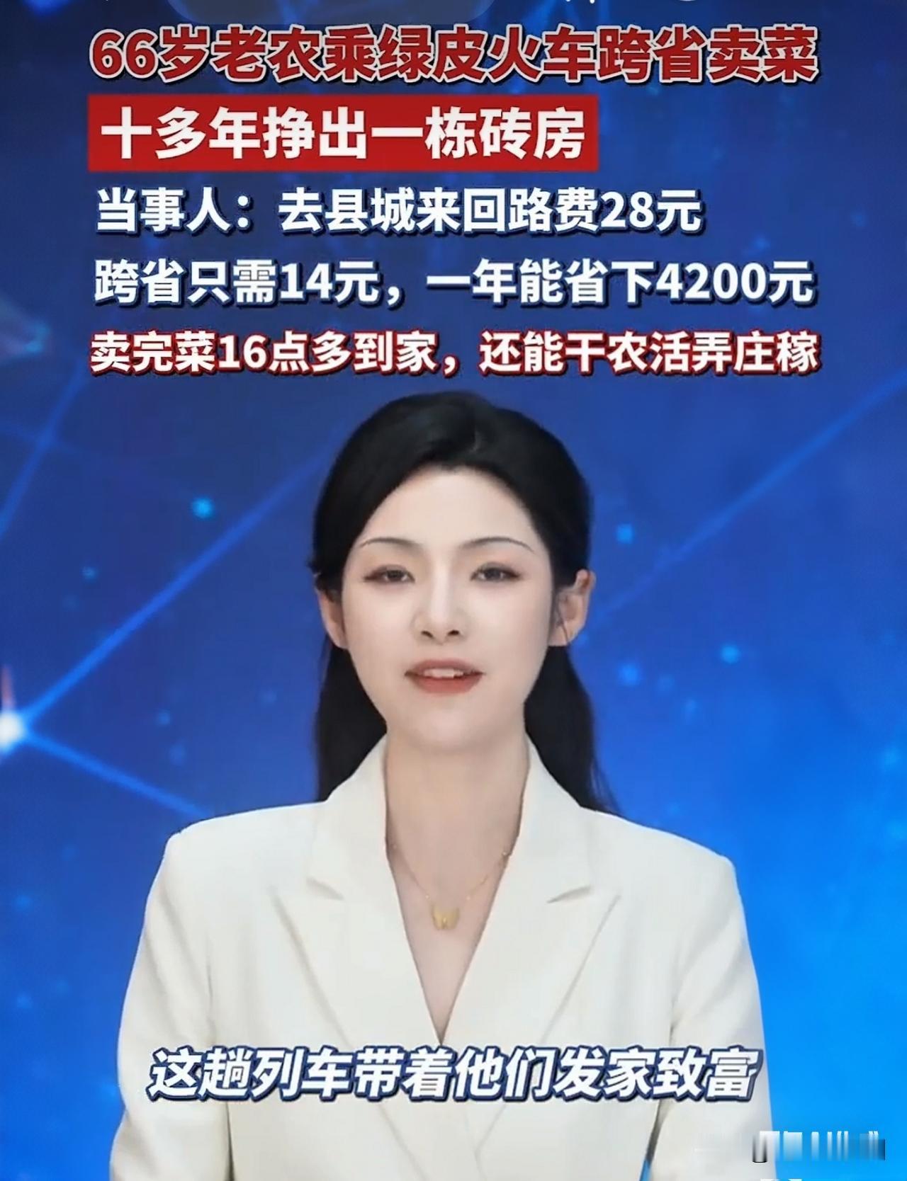 66岁老农跨省卖菜，靠“省”出的一套房！看完算细账我沉默了湖南麻阳的66岁刘