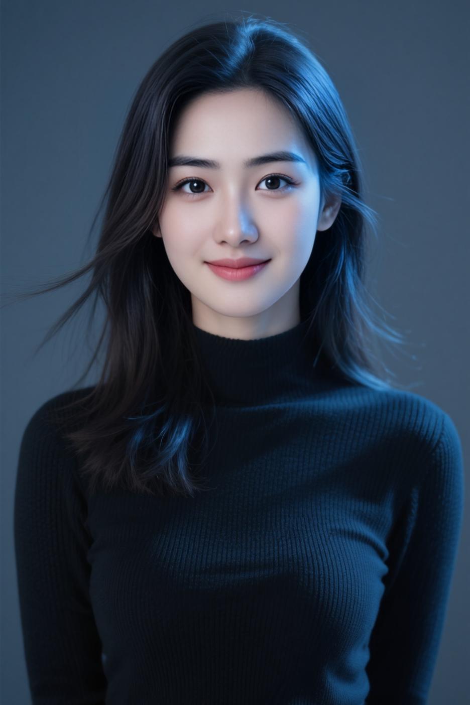 一、构思过程上联“晨霞弄影竹摇曳”里，“晨霞”是清晨的光影，“弄影”用拟人手