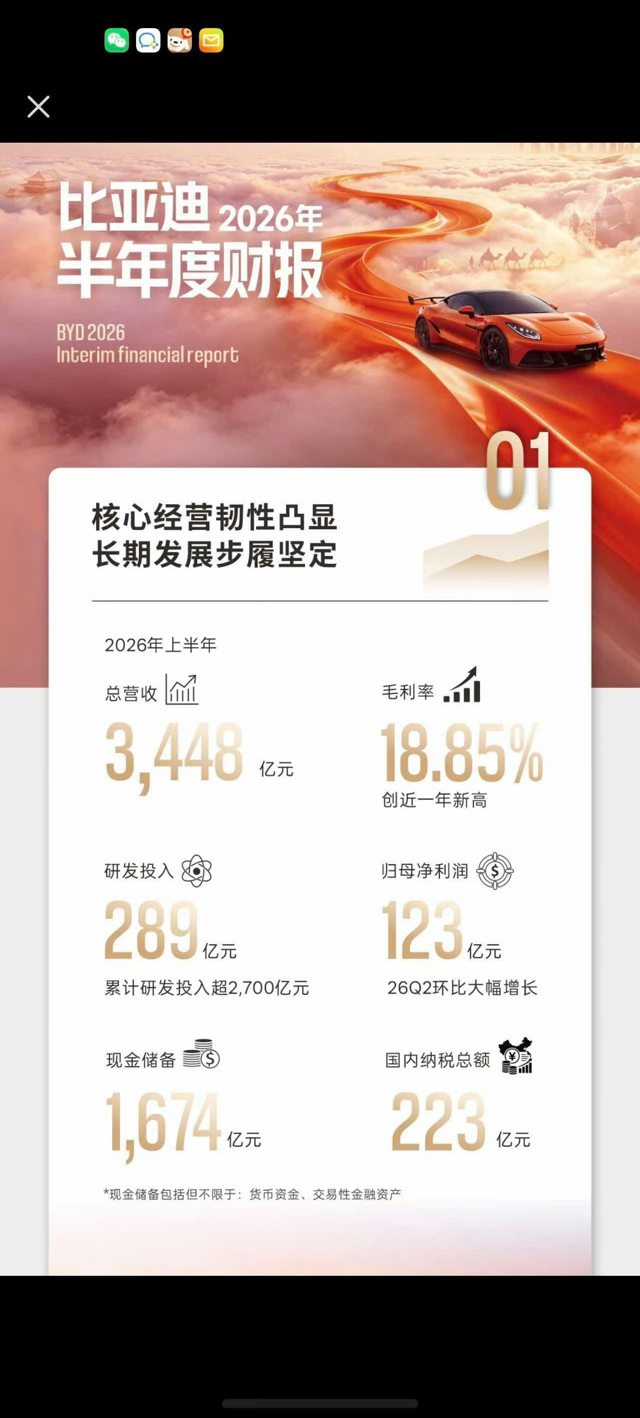 比亚迪自从闪充出来之后真的一路勇往直前销量暴增，这项技术真的很大程度杀死了油