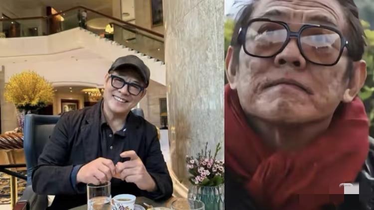 这个世界太魔幻了，满脸老年斑的李连杰皮肤光滑了，坐轮椅的洪金宝能跑能跳了，连