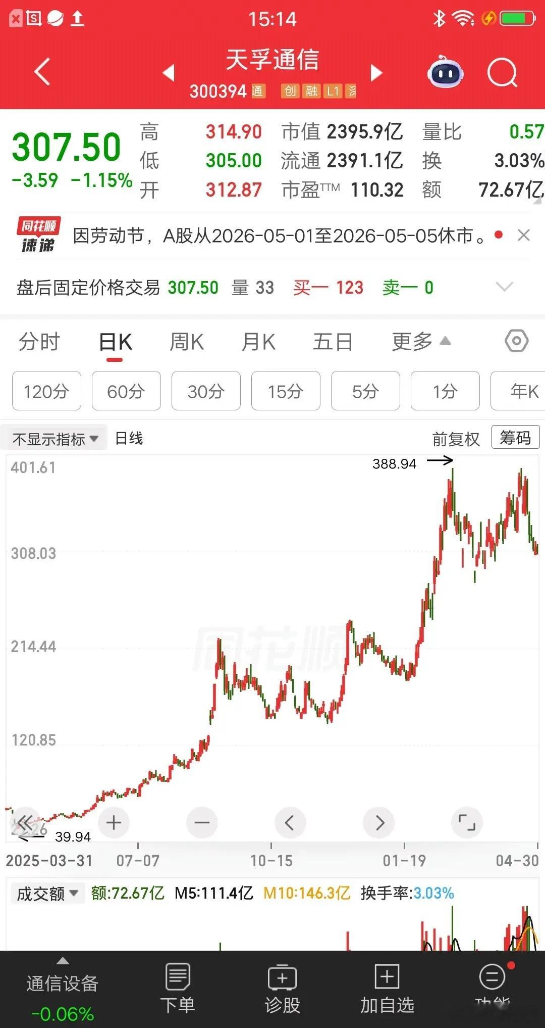 一位上海的股民，他是巴菲特的忠实粉丝，投资大师的语录，他谨记在心，比如别人恐惧我