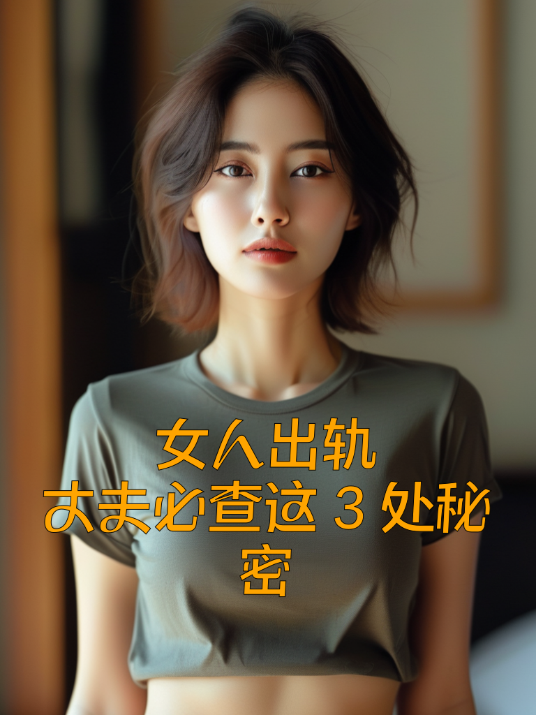 女人出轨，丈夫必查这3处秘密