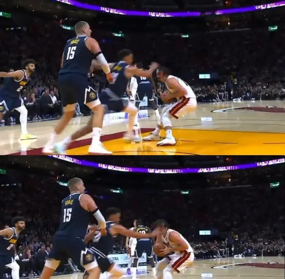 膝盖被队友踩歪！约老师当场退赛刚打21分就被抬走，掘金全队脸色全白。队医冲