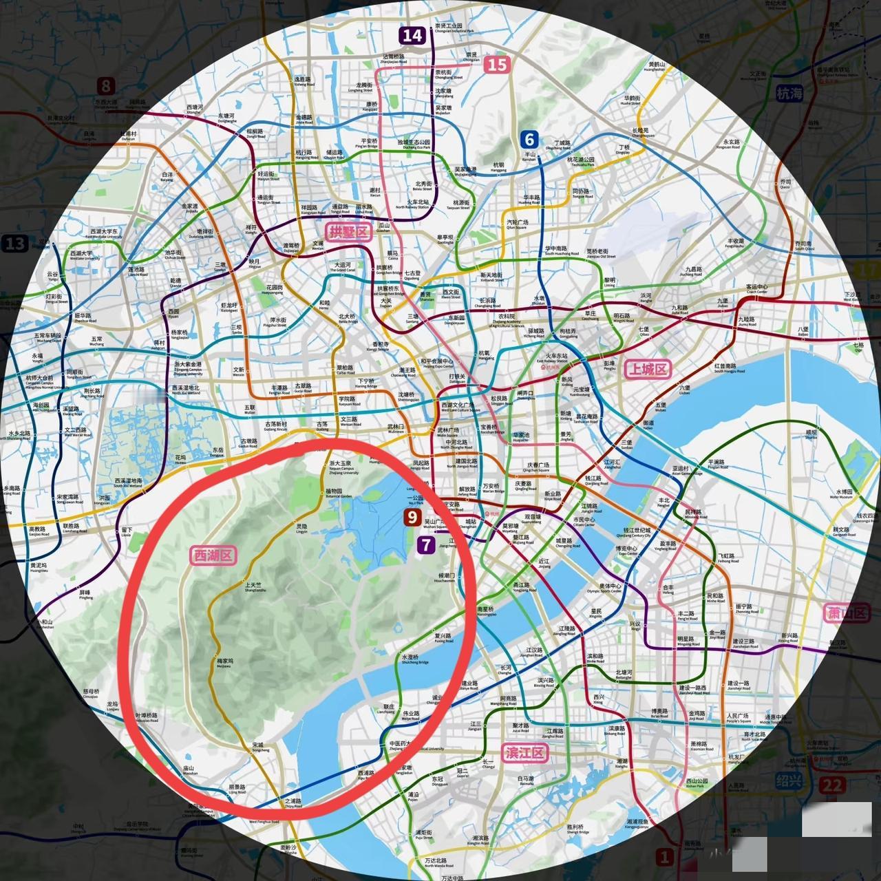 我感觉杭州杭州地铁没有深圳密集，杭州是一公里左右有一个地铁站，赶时间还要专门骑