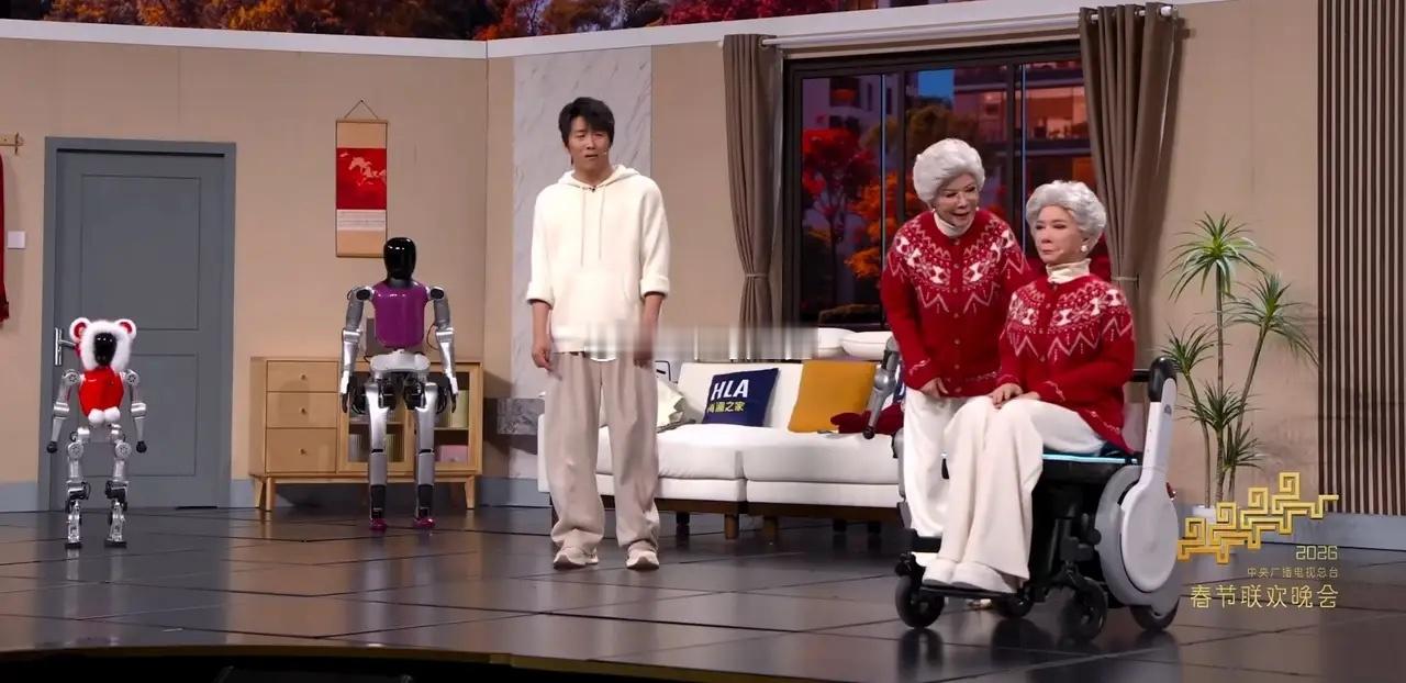 今年春晚，机器人刷屏了财联社2月16日讯，2026年央视春晚，宇树机器人旗下多台