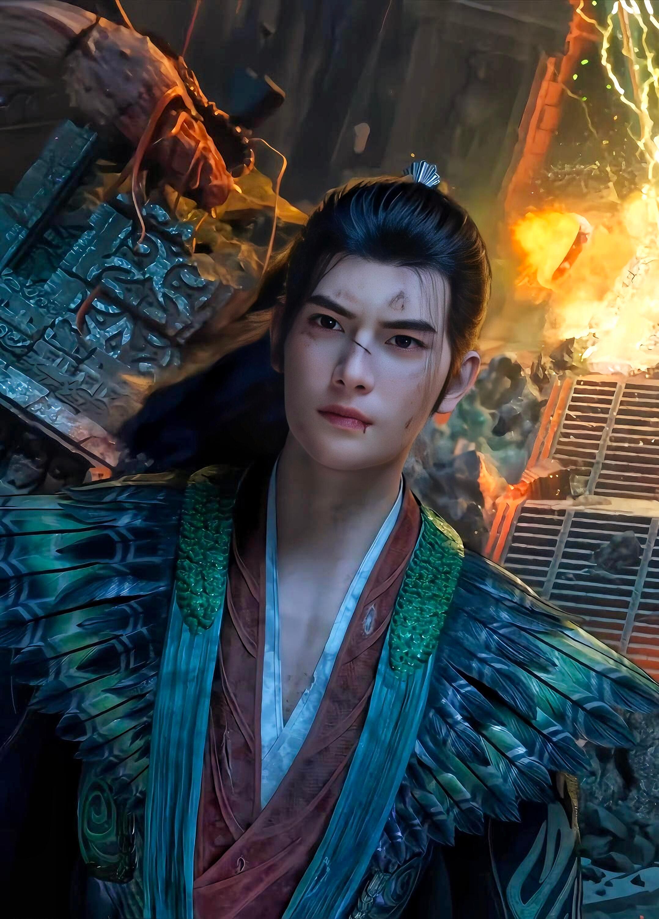 动漫凡人修仙传壁纸分享。韩老魔的鸟人装（不是）羽族套也是风韵犹存。​​​