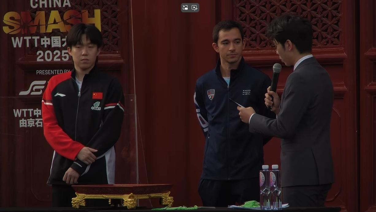 北京大满贯，王楚钦的上半区绝了！1/8半区有张禹珍，李尚洙，安宰贤三名韩国选