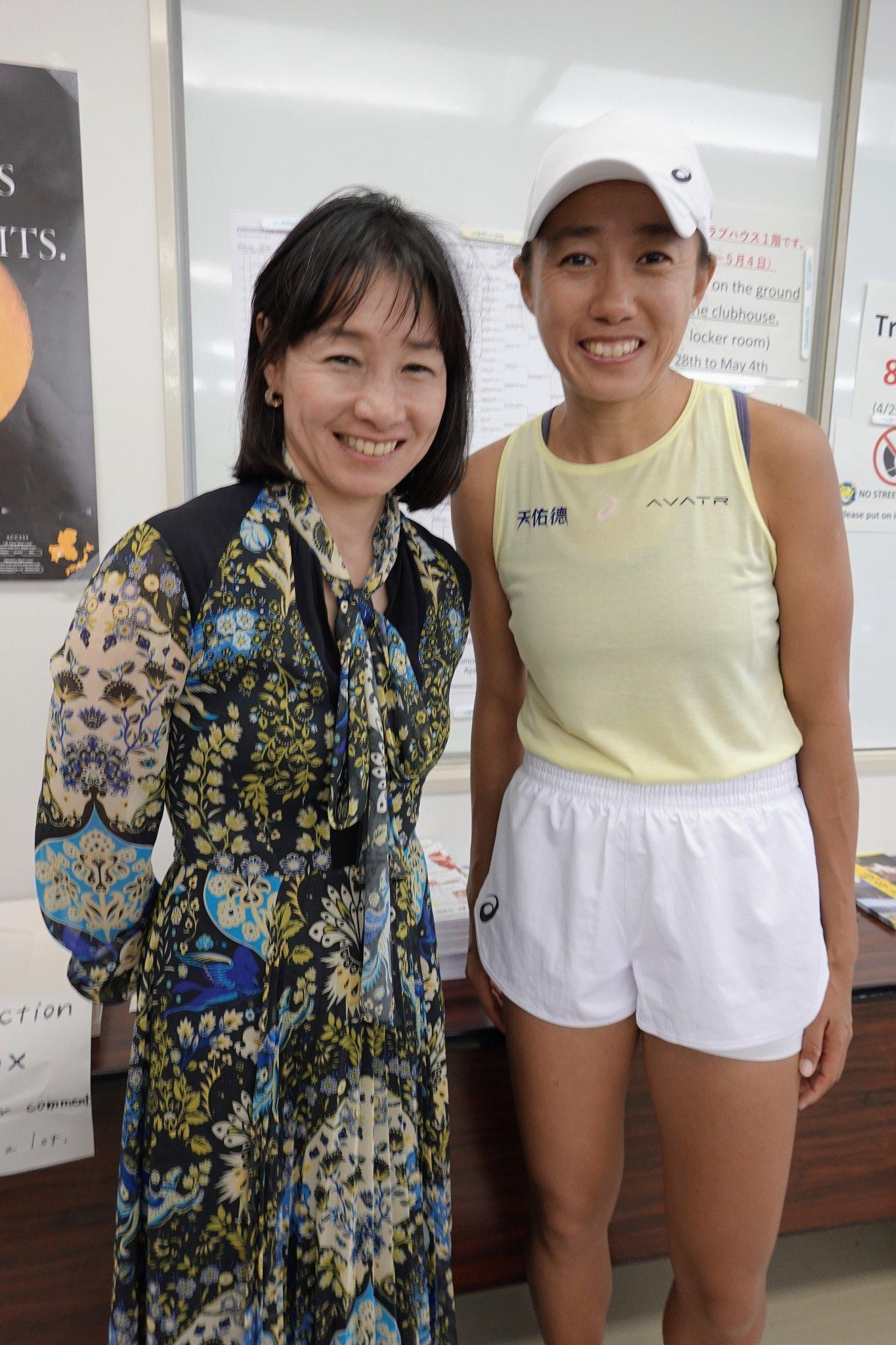 张帅女单夺冠张帅ITF100k日本岐阜夺冠🏆前搭档伊达公子出席颁奖典礼👯五一