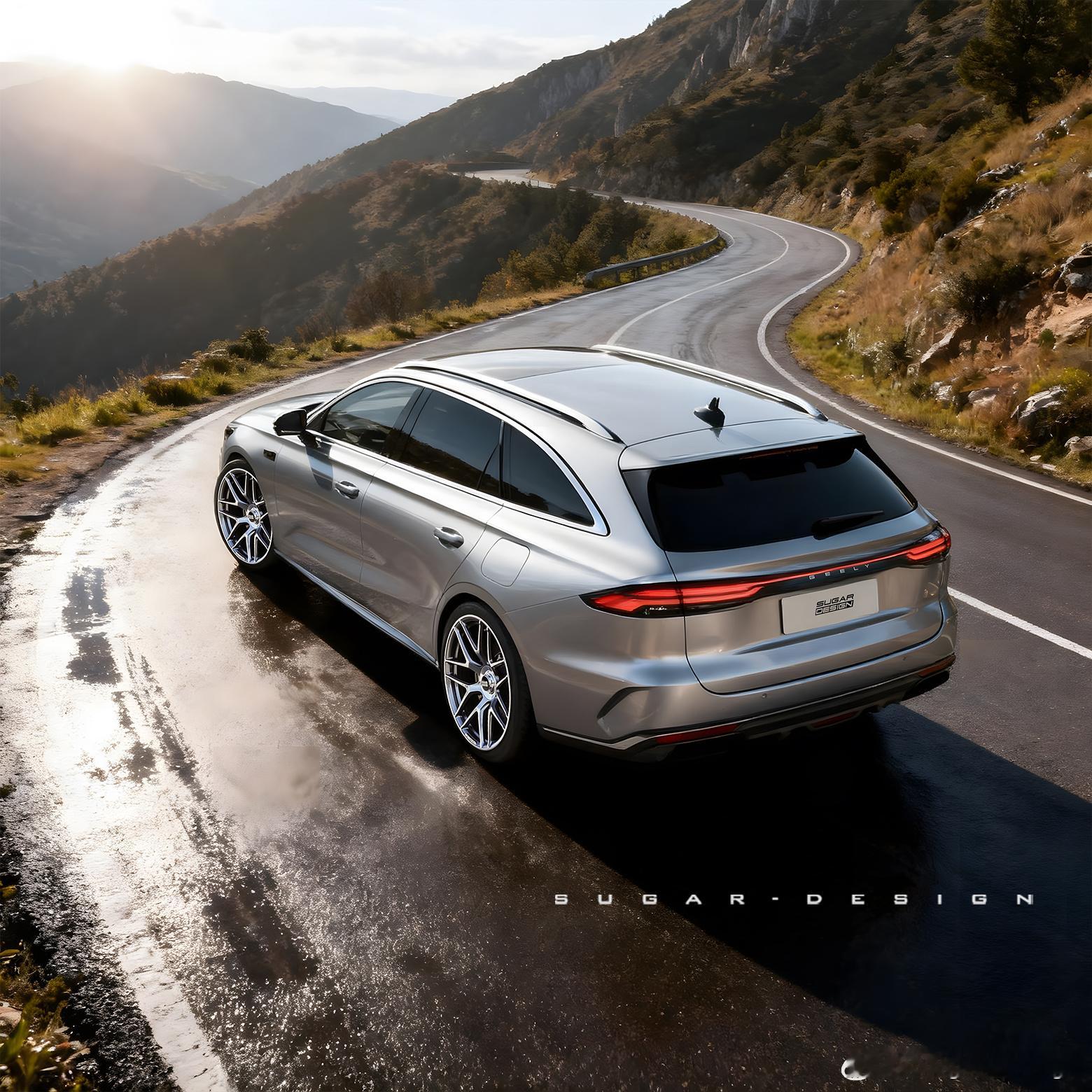 新车前沿预览我与汽车的日常有网友吐槽吉利没有好看的旅行车D柱那怎么能没有呢？我