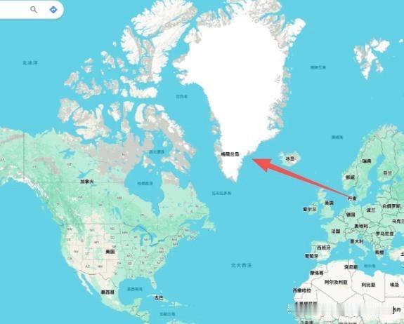 世界第一大岛，格陵兰。名义上，它属于丹麦。但地图摊开，丹麦远在3000公里外，而