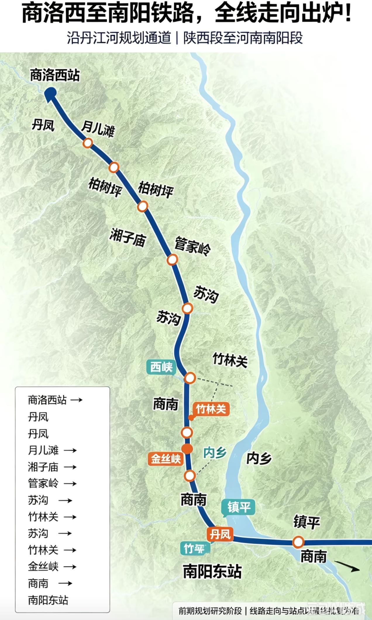 商洛第三条高铁真的要来了，南阳到商洛高铁二次编制报告已中标！西合高铁