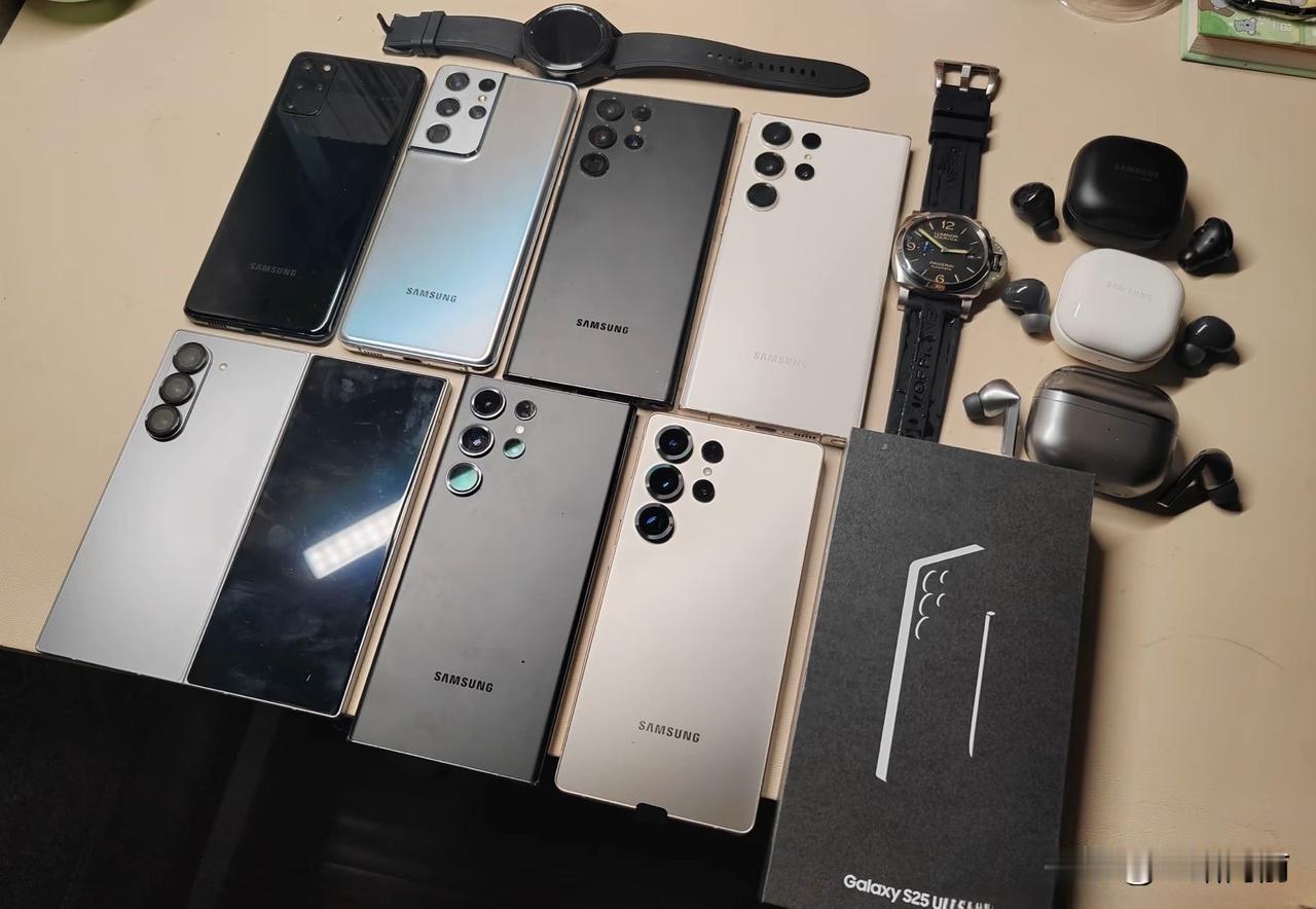 这才叫三星死忠粉！人家从S20Ultra开始入坑，之后每一代S系列旗舰新机上