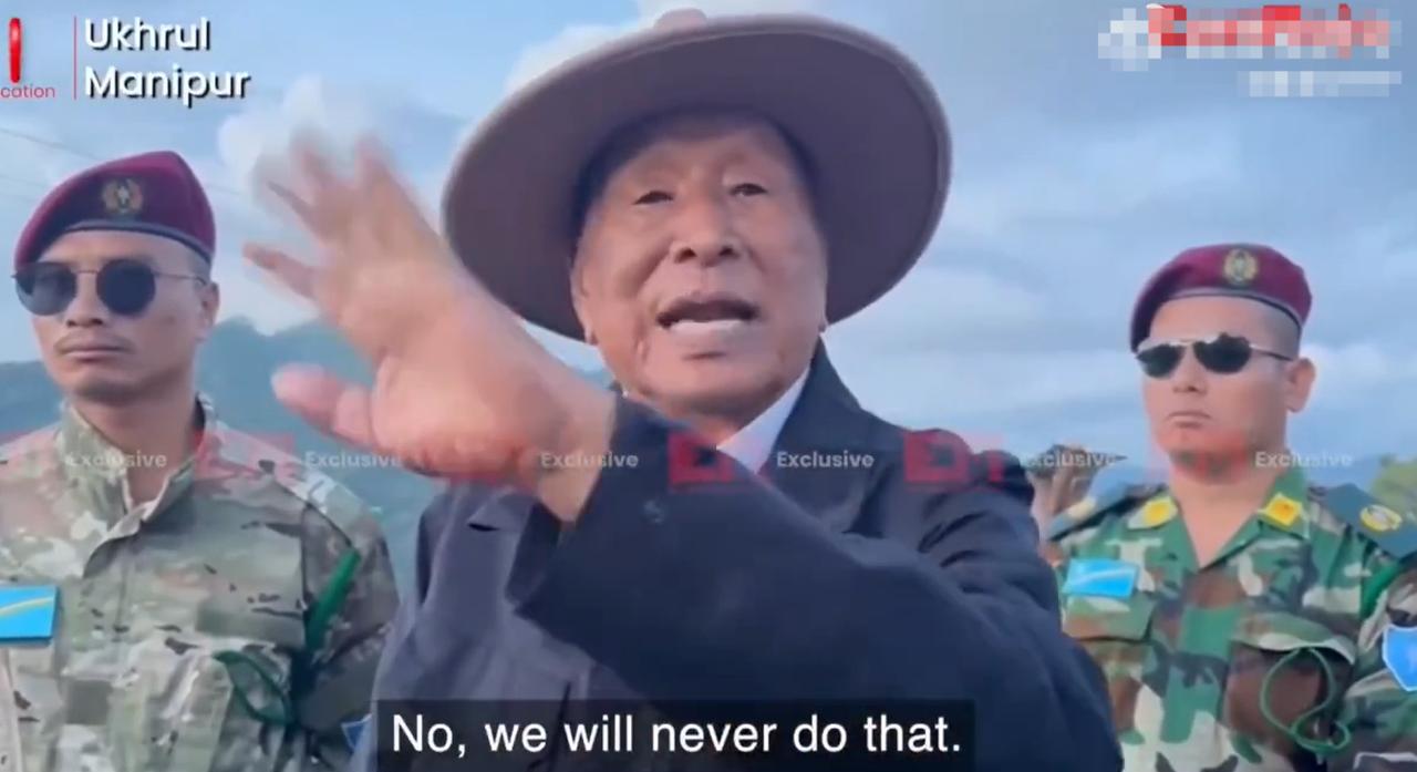 印度那家民族军首领：图因加伦·穆伊瓦哈，向印度政府和安全部队发出严厉警告。称如果