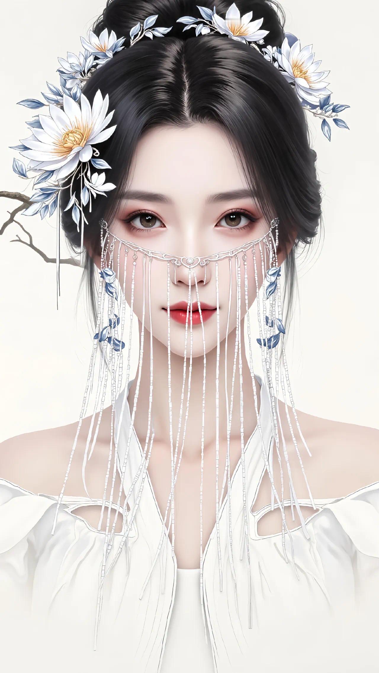 遮天安妙依【精致美图】水墨风​​​