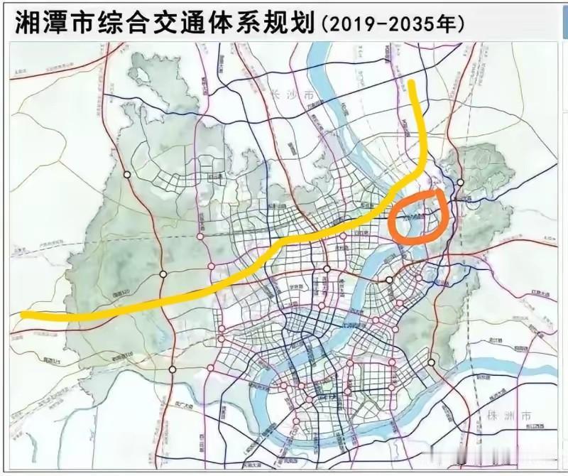 湘潭可以和长沙合资修建兴马洲大桥，但要把城市道路也打包安排进去。目前长沙的方案