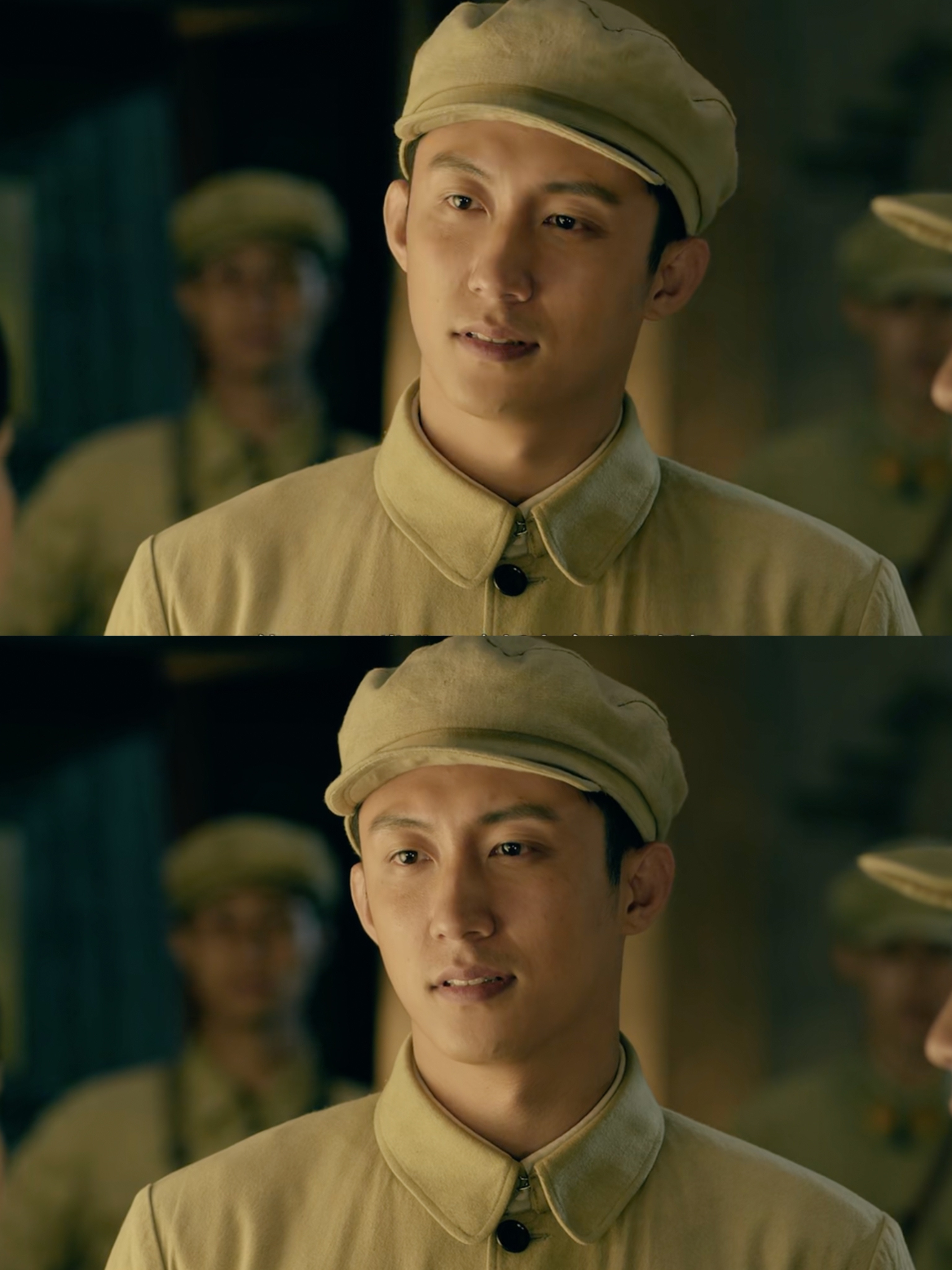 黄景瑜曾自曝多次纯素颜拍戏首先，黄景瑜英姿飒爽不需要过多粉饰就很上镜其次，妆造尊