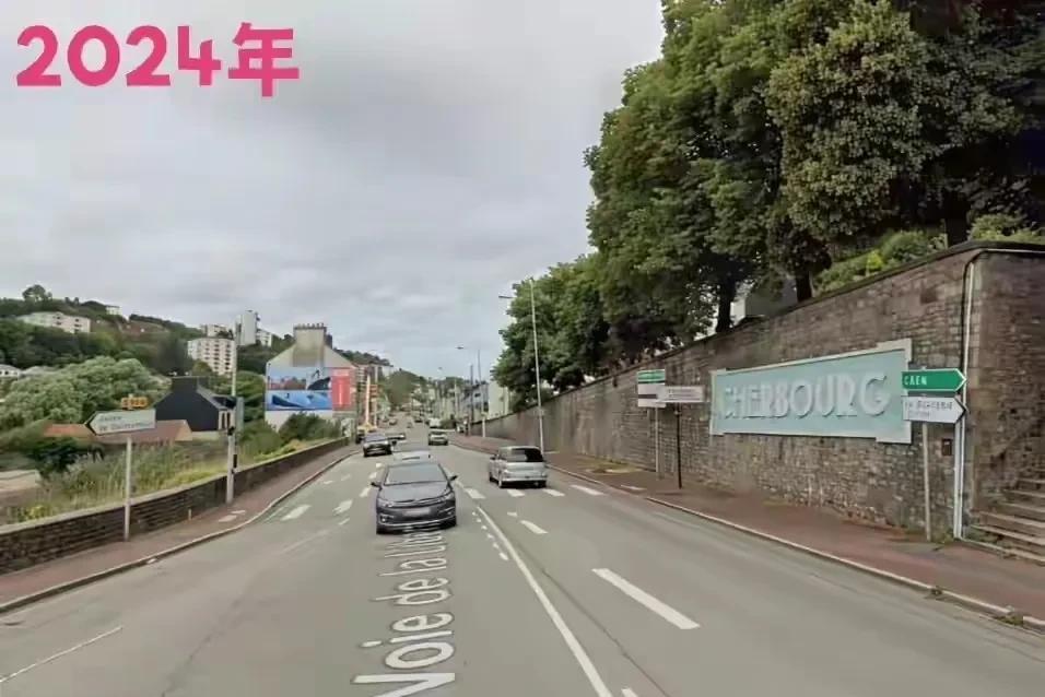 八十年前后的欧洲路段对比，几乎没什么变化。