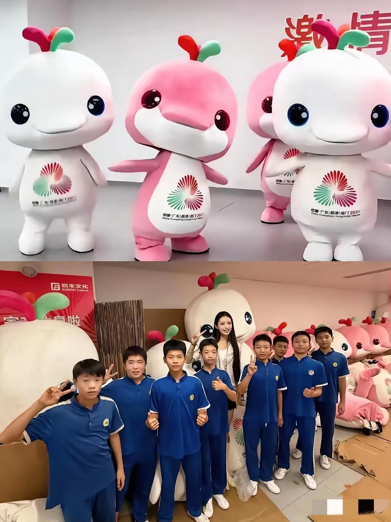 不是我说，广州全运会开幕式，是哪个天才想出来的，让十三四岁的小孩来做吉祥物的