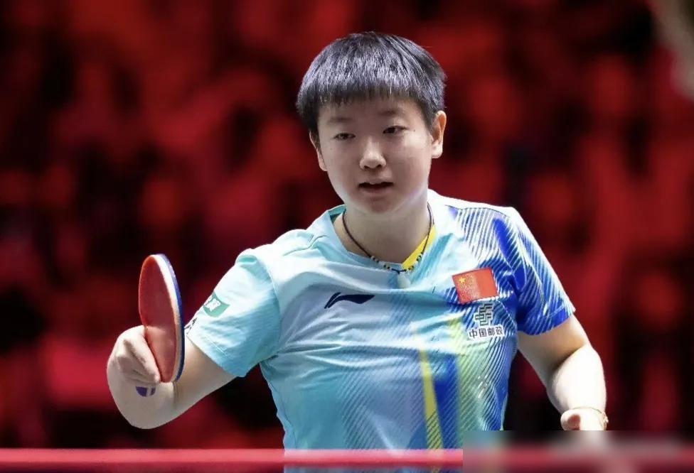 世界第一孙颖莎，谁能想到，她竟然被一个籍籍无名的陪练，在混双赛场上给生生“打”哭