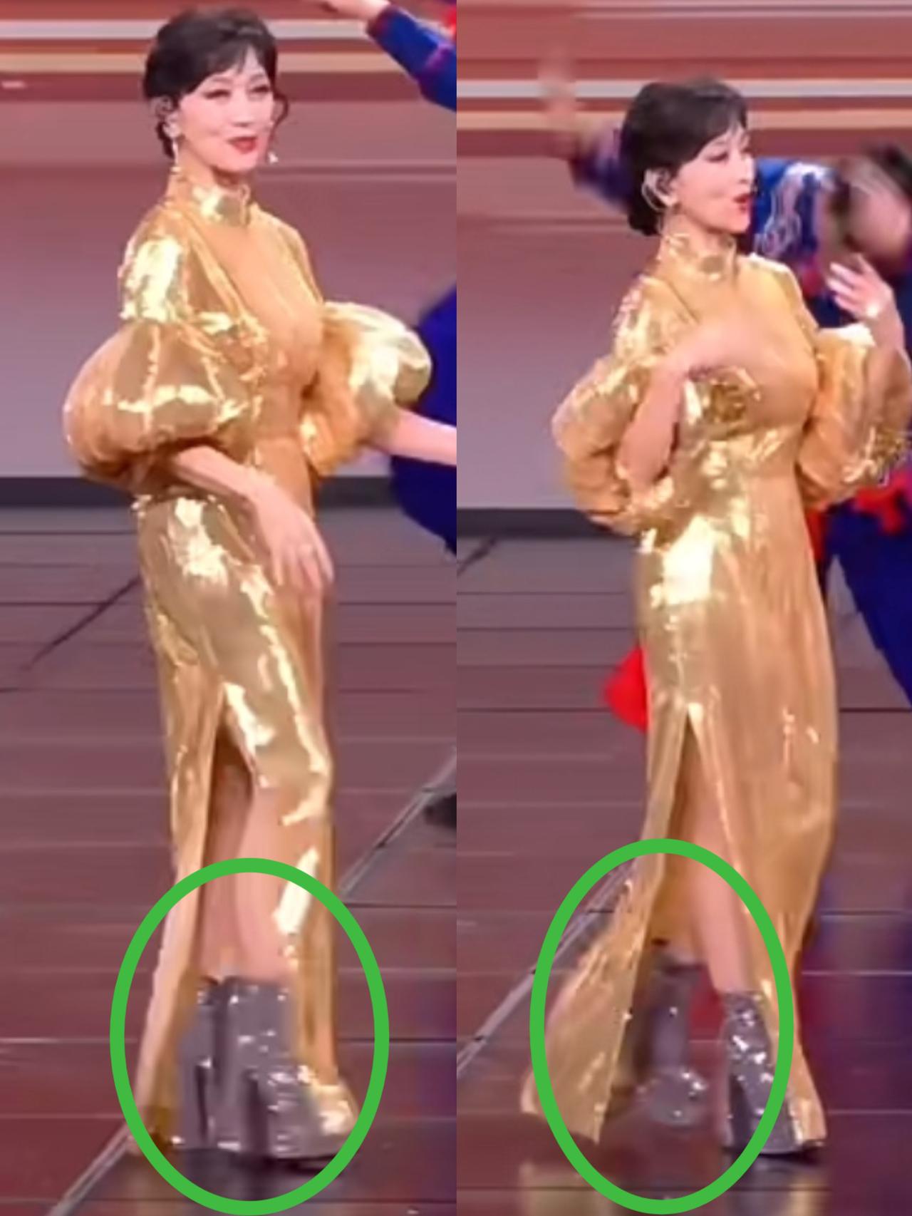 赵雅芝70多岁了，还要登台唱歌，我不感到吃惊；赵雅芝生了三个儿子，身材还保持