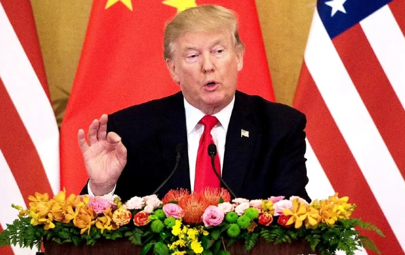 哦豁！人过留名，雁过留声！在美国，能当两届总统也算是出息了，这不，特朗普要开