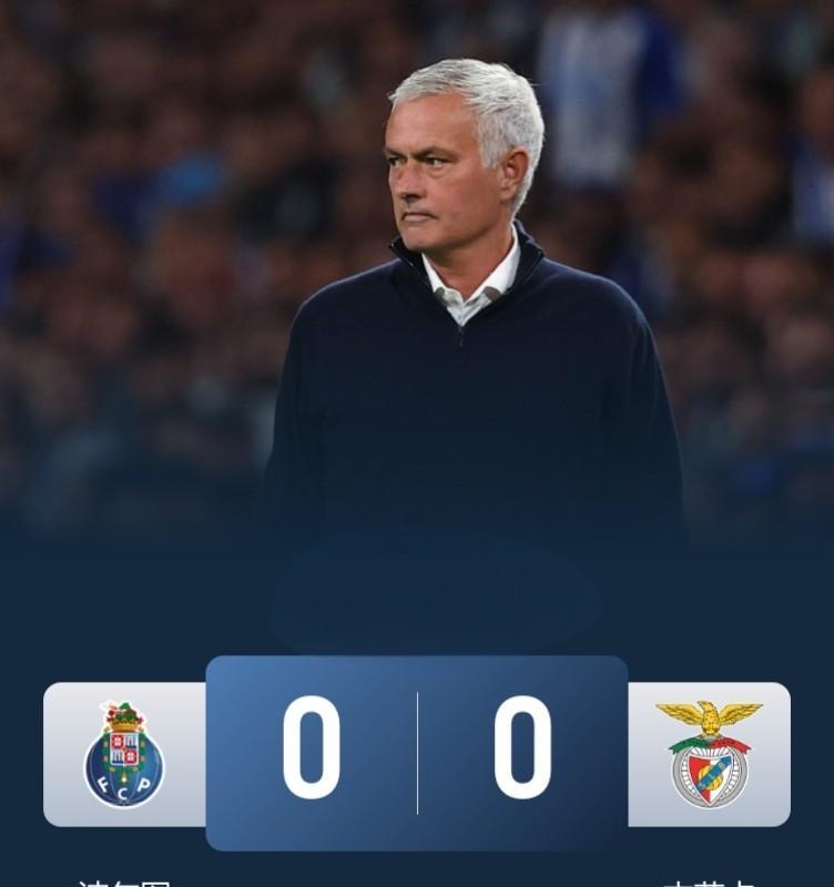 神奇的魔力鸟又回来了，本菲卡0-0逼平葡超领头羊波尔图！在葡超焦点大战中，穆里