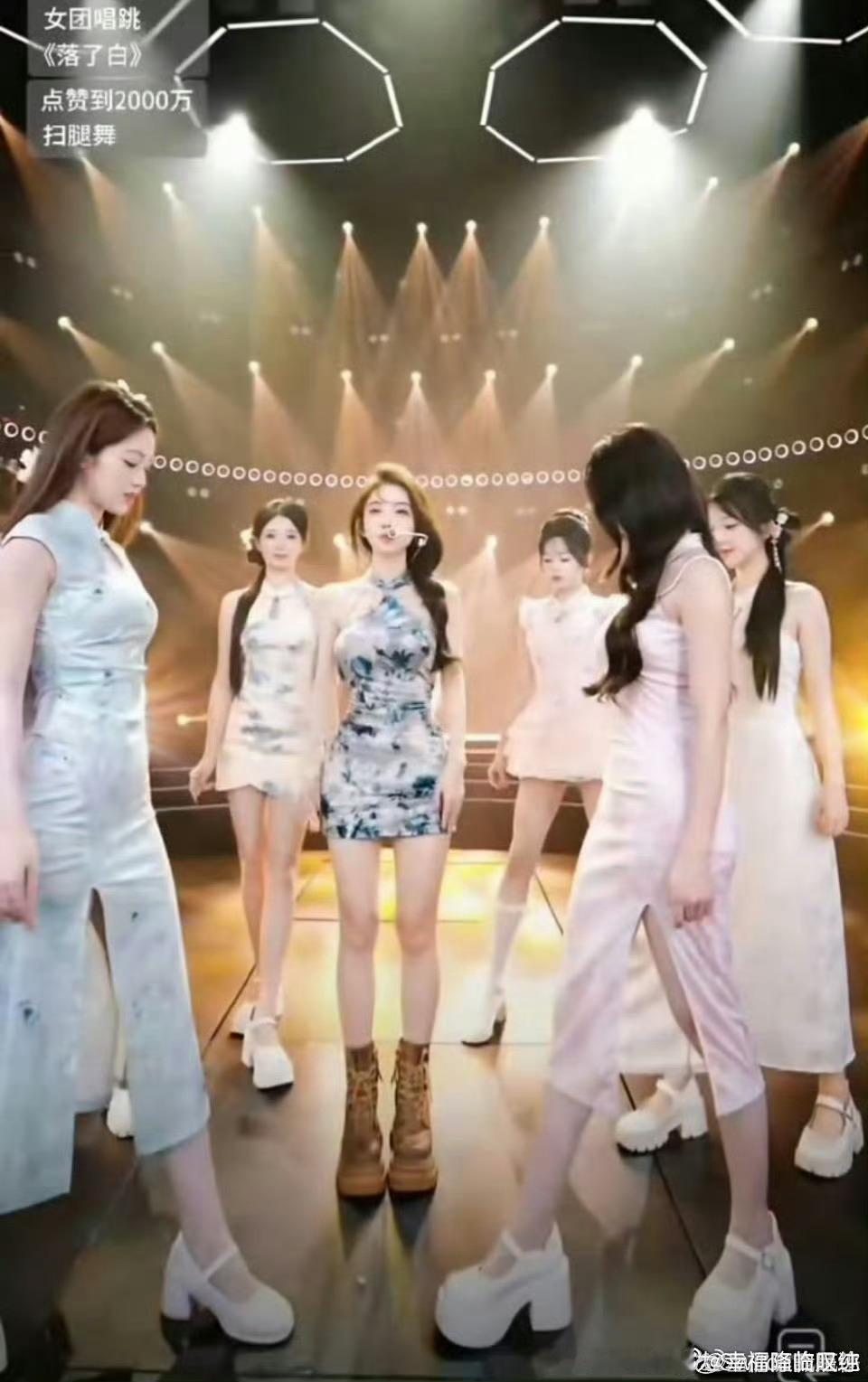 冯提莫癌症复发停播近一年涅槃重生冯提莫团播首秀舞台表现力拉满。