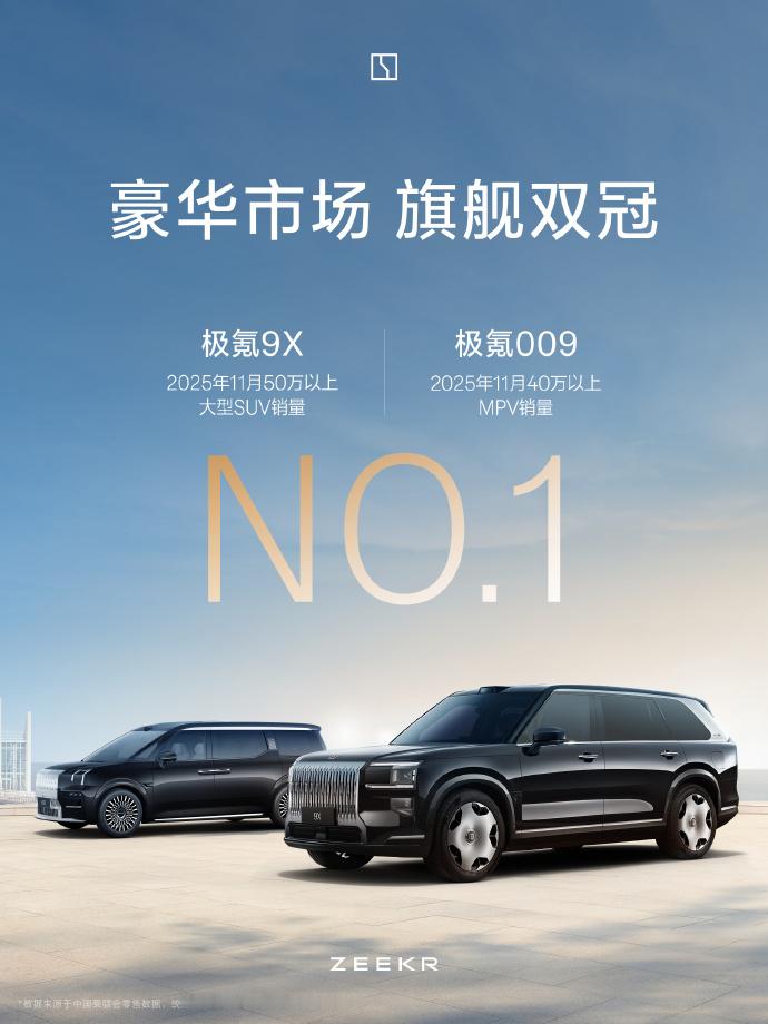 看看极氪这能力，以及目标，直接把BBA打下来了极氪9X2025年11月50万以